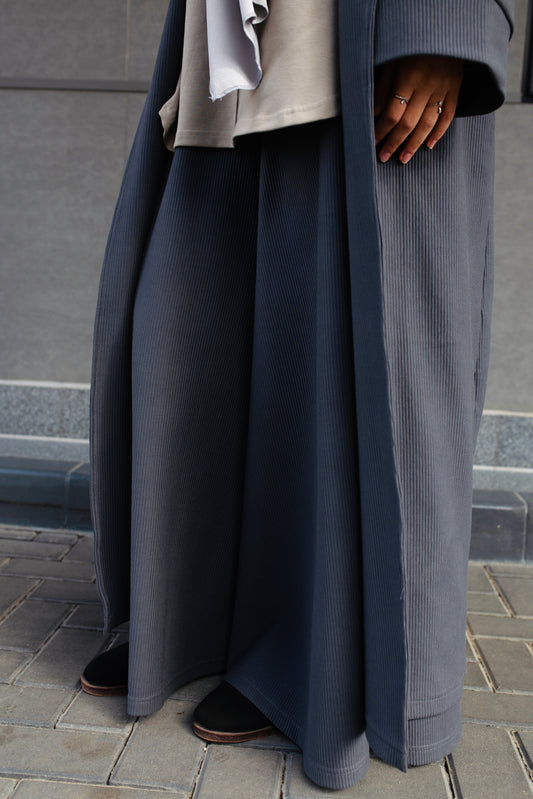 Wide Leg Corduroy Trousers