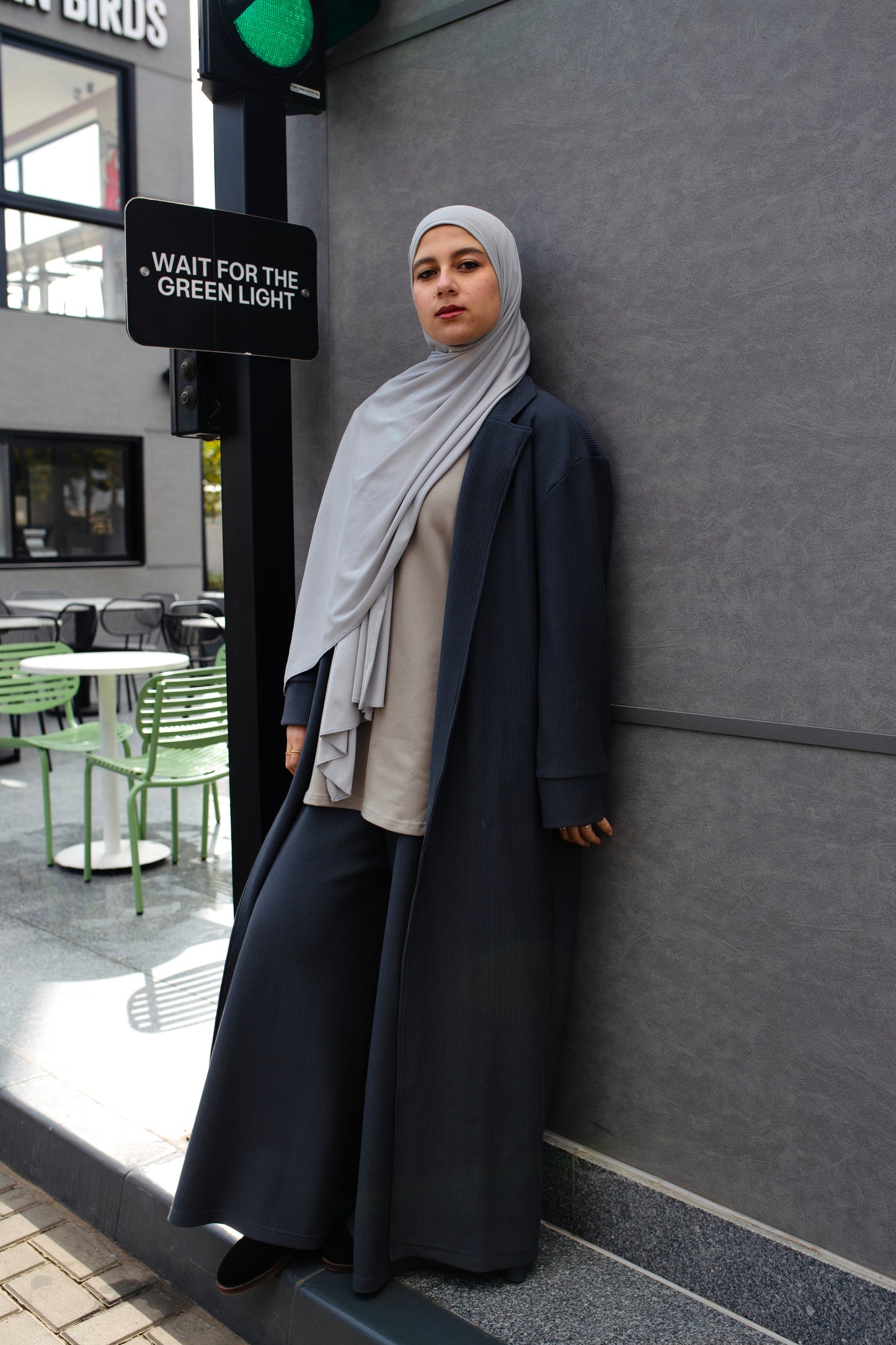 Corduroy Jacket Abaya