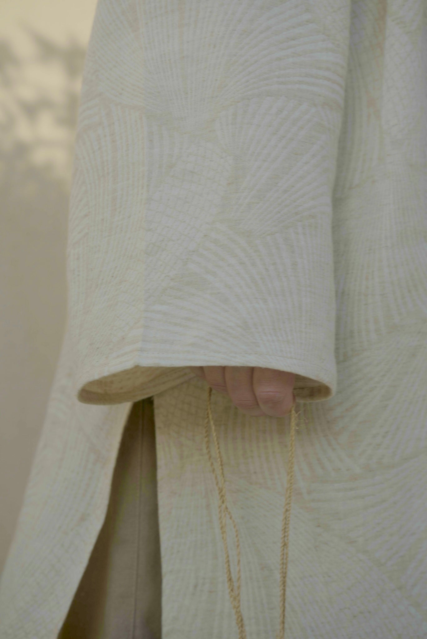 Ocean Slit Linen Dress