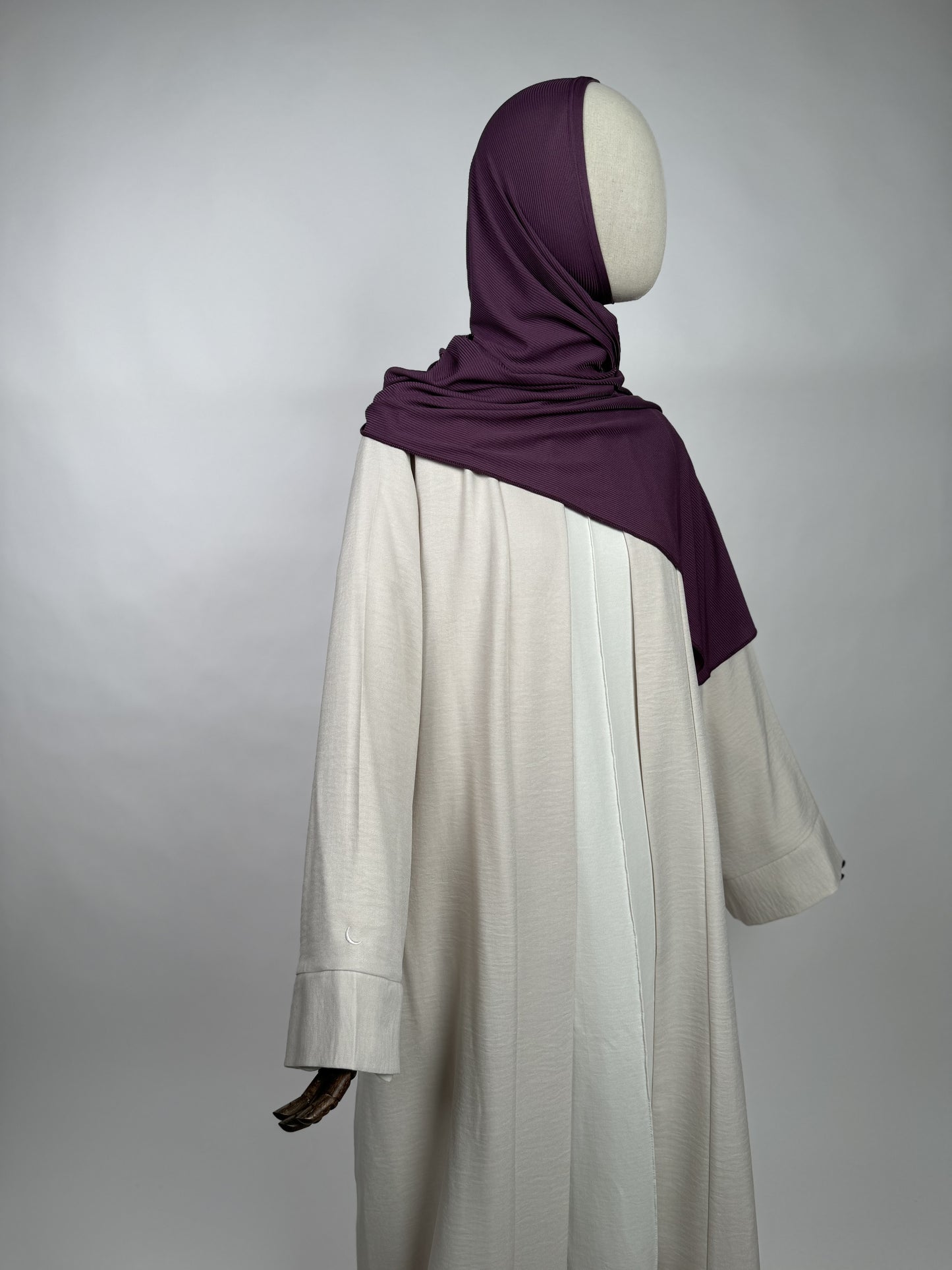 Linen Open Abaya