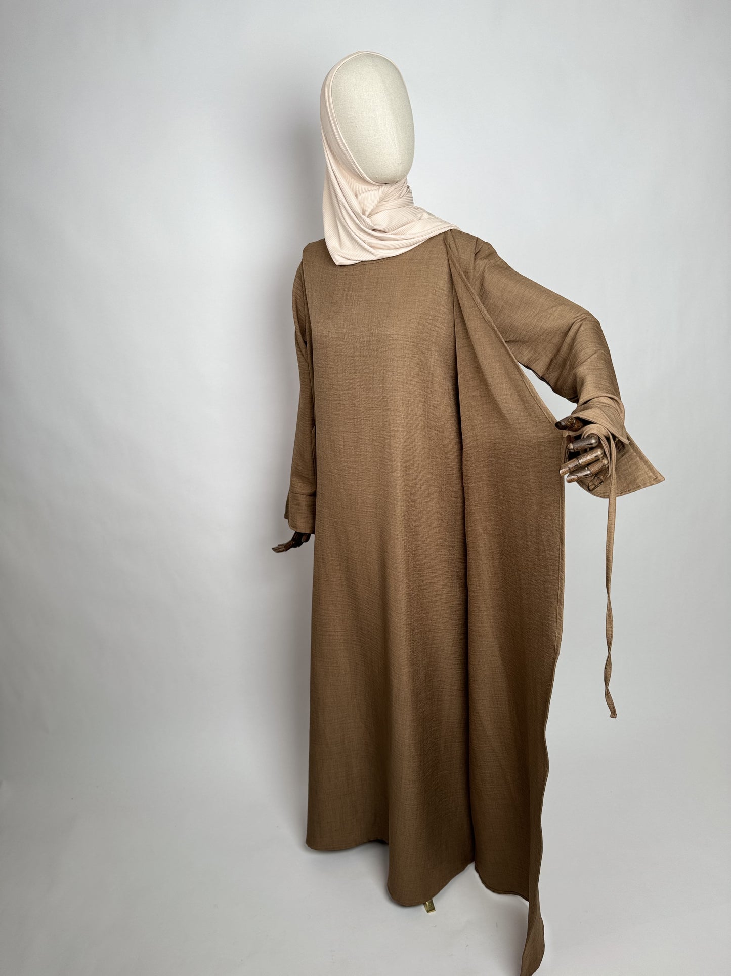 Linen Wrap Dress