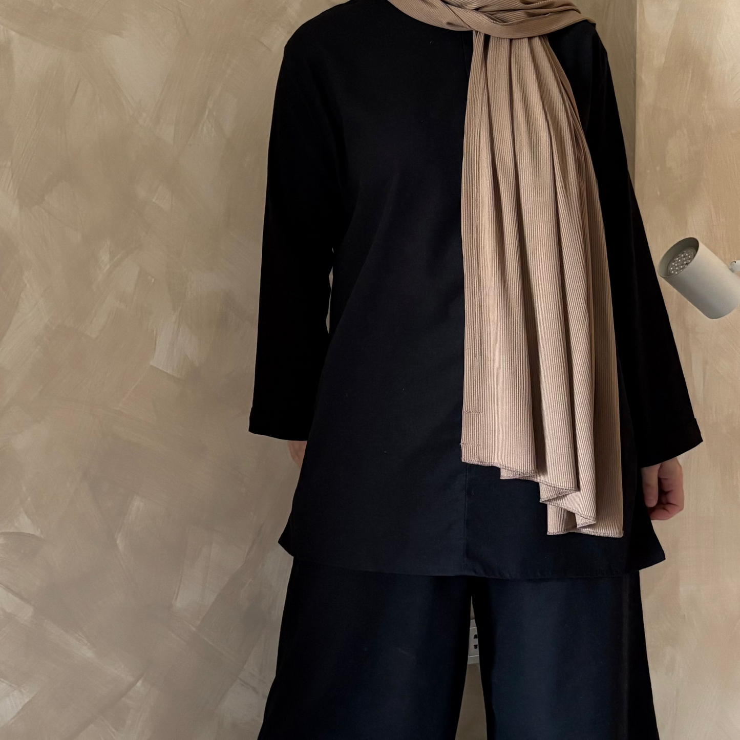 Linen Flowy zip Top